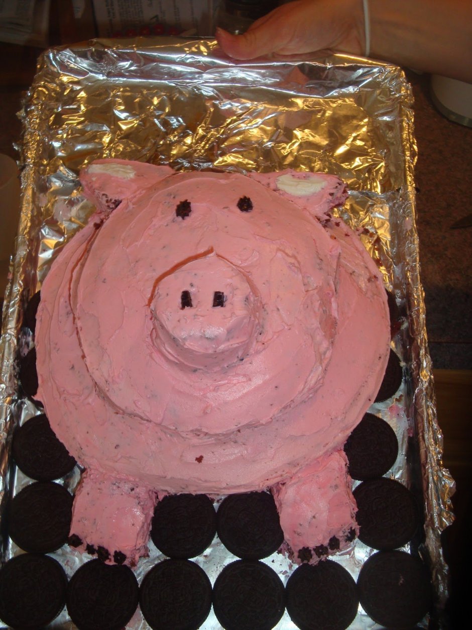 Ужасные торты со свиньями