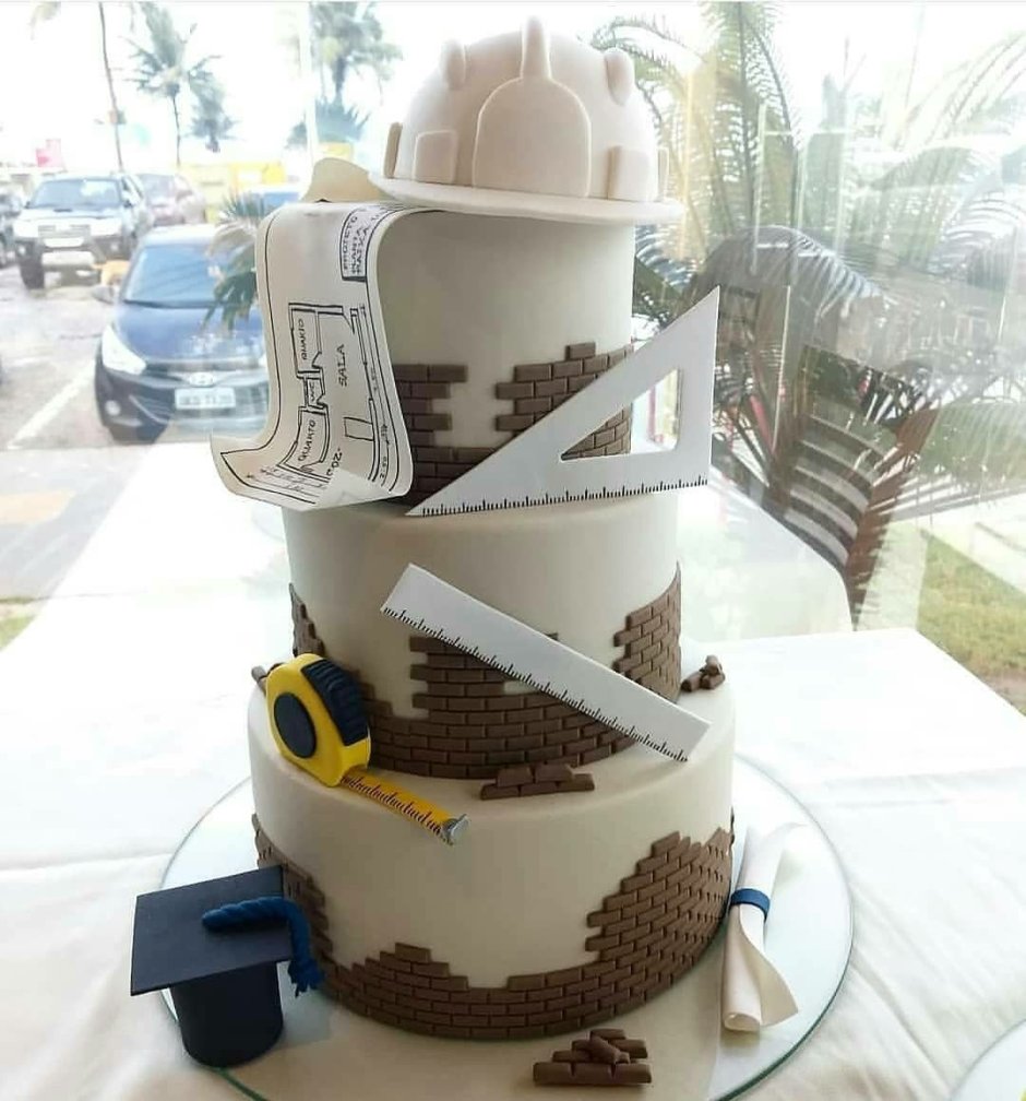 Торт для строительной компании