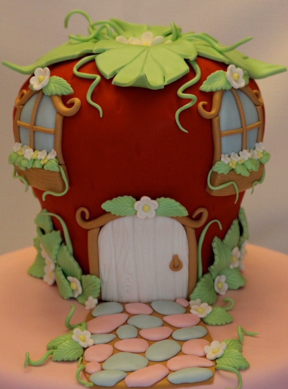 Торт сказочный домик