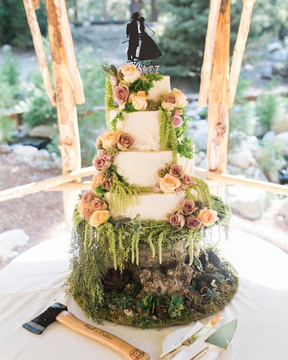 Свадебный торт Лесной