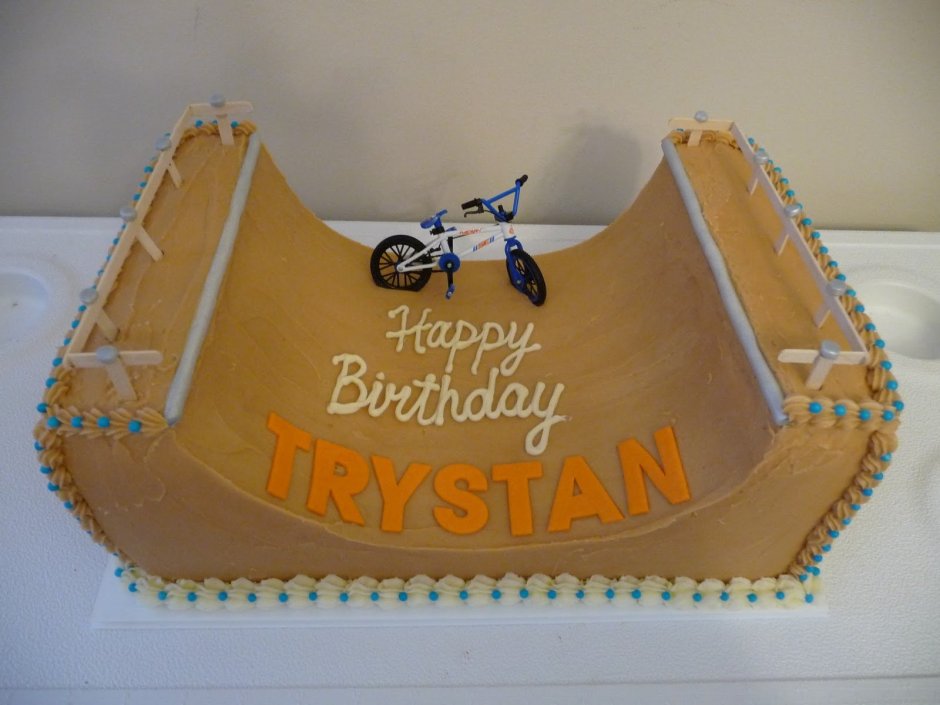 Торт BMX на день рождения мальчику
