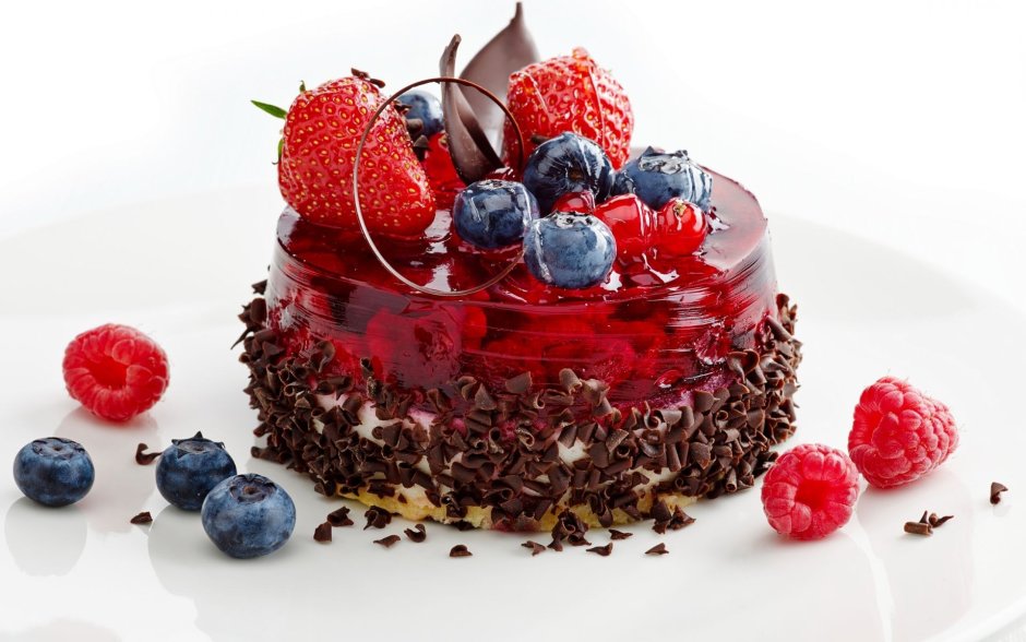 Красивые Десерты с ягодами