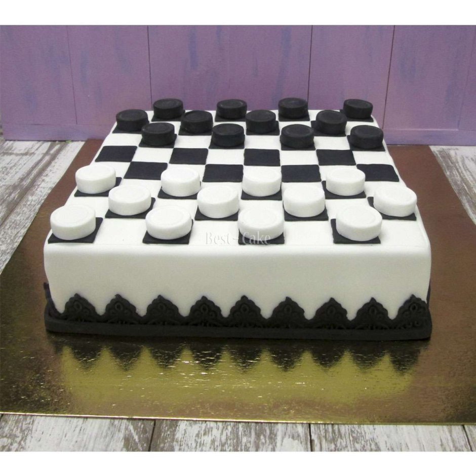 Торт шашечная доска