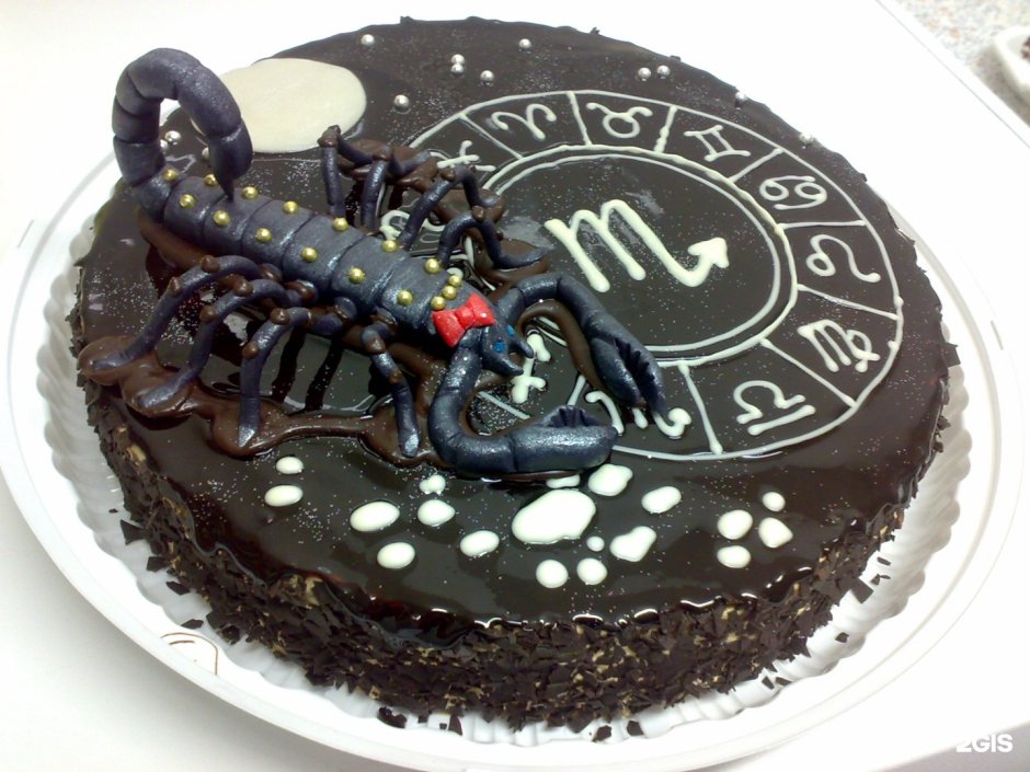 Торт для скорпиона мальчика