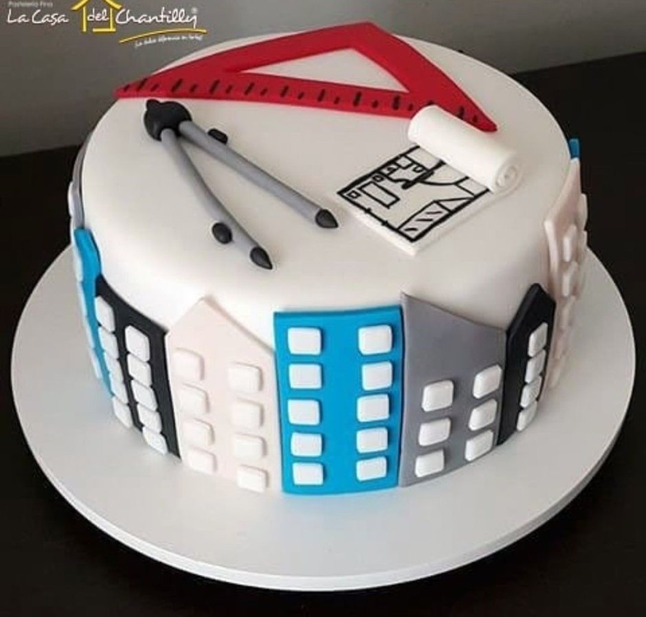 Торт для будущего архитектора
