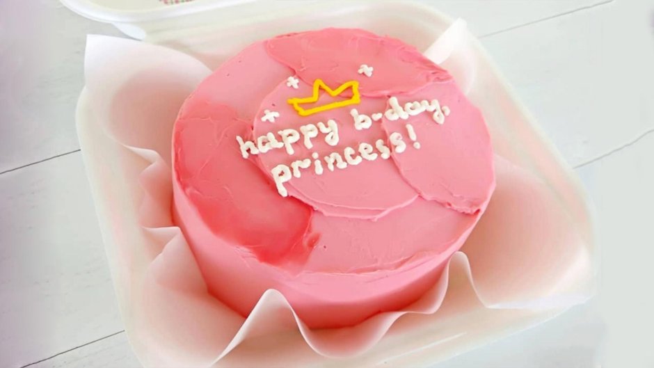 Бенто торт принцесса