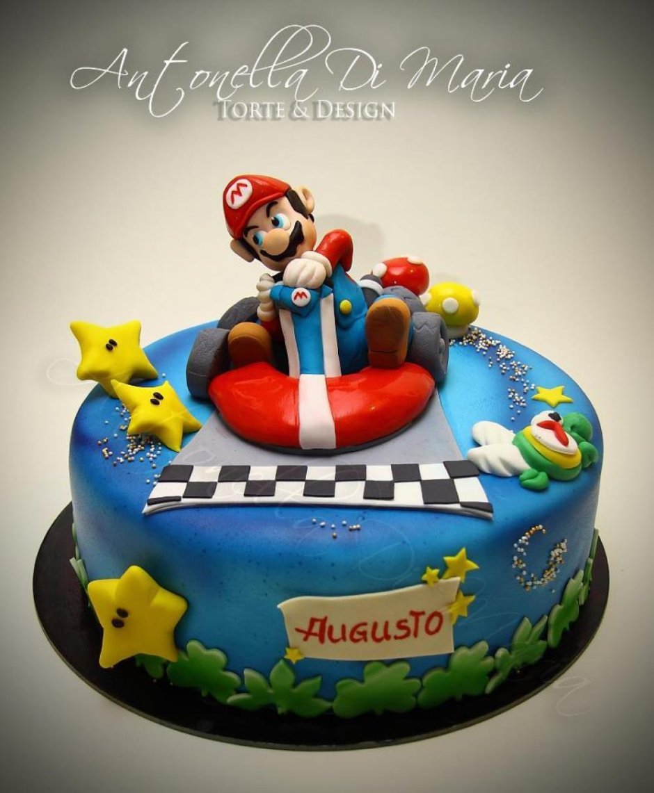 Торт super Mario