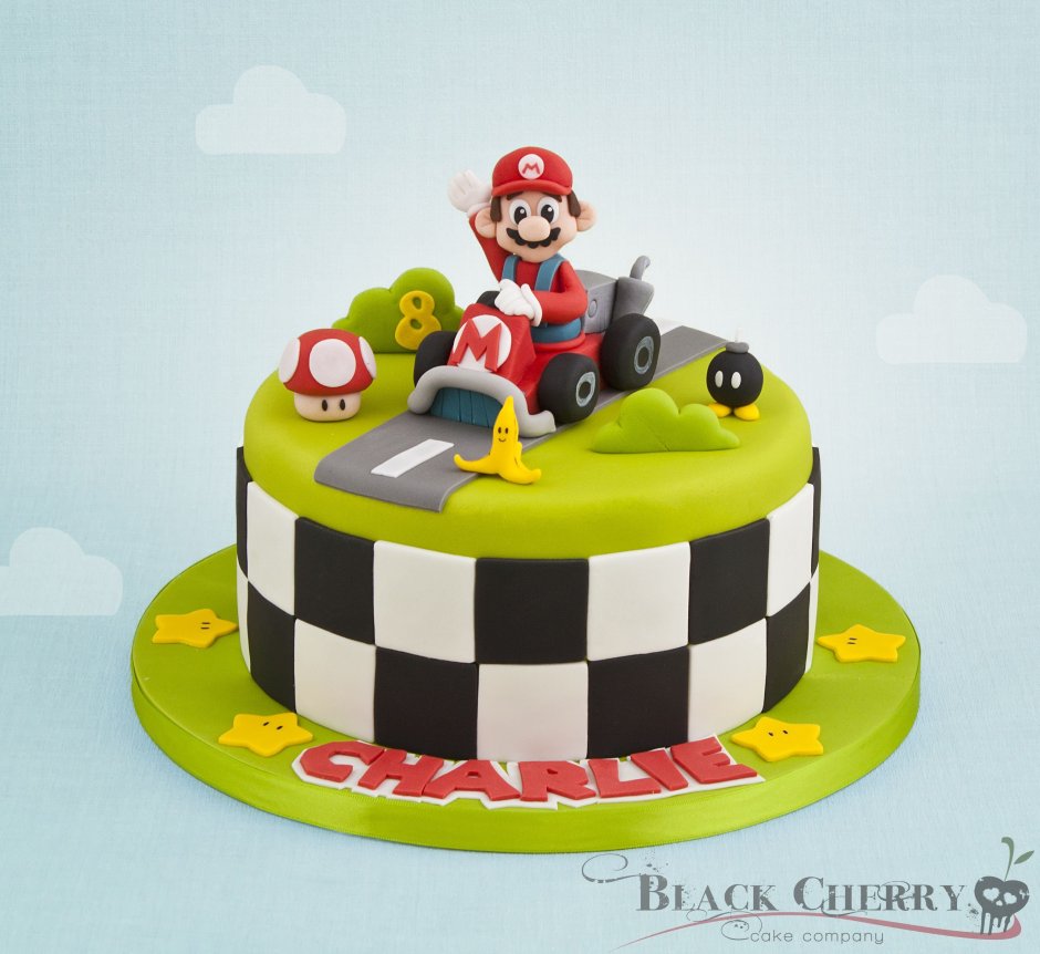 Детский торт Марио