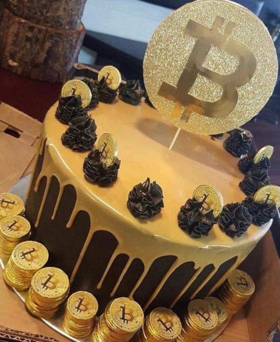 Торт биткоин