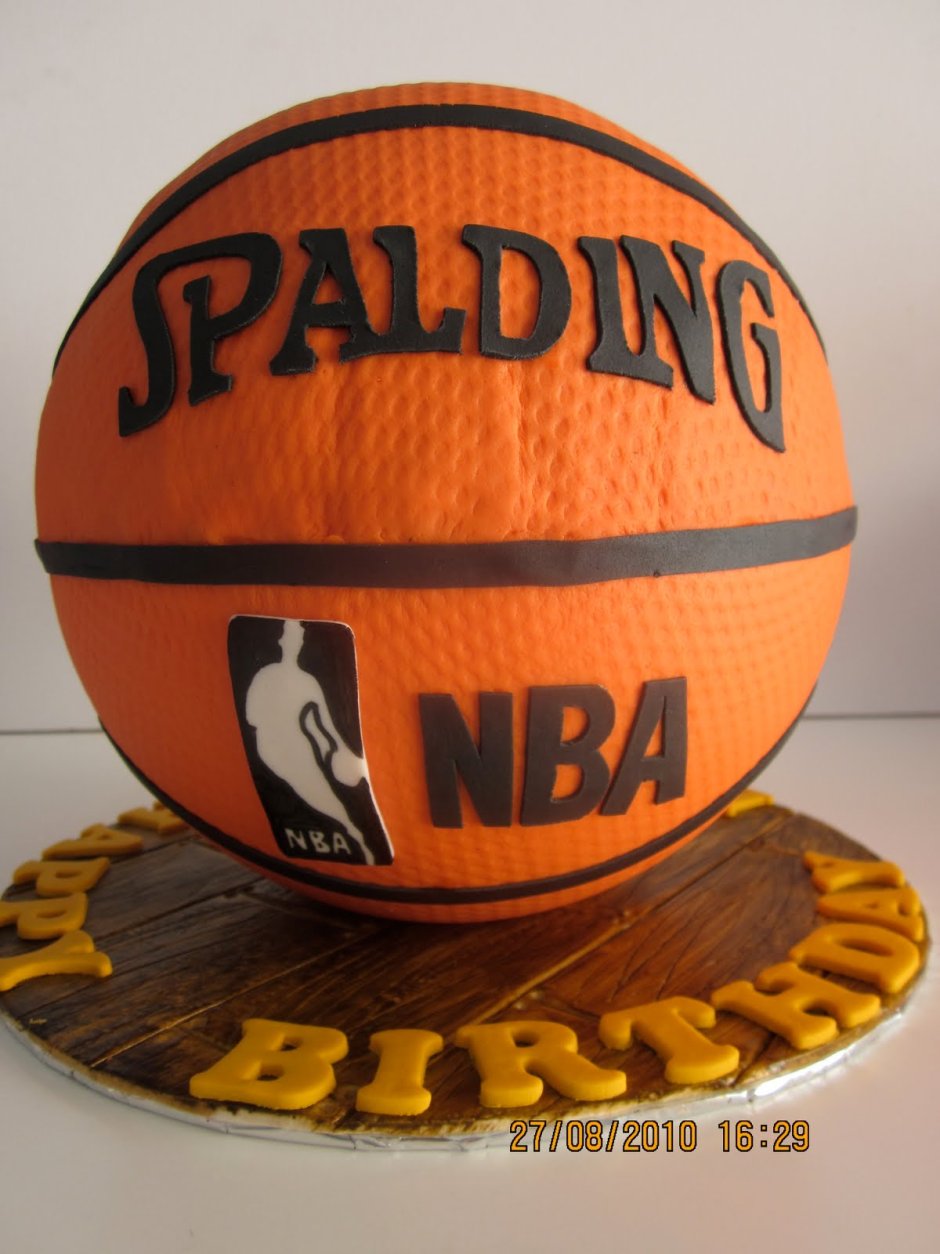 С днем рождения торт баскетбольный мяч