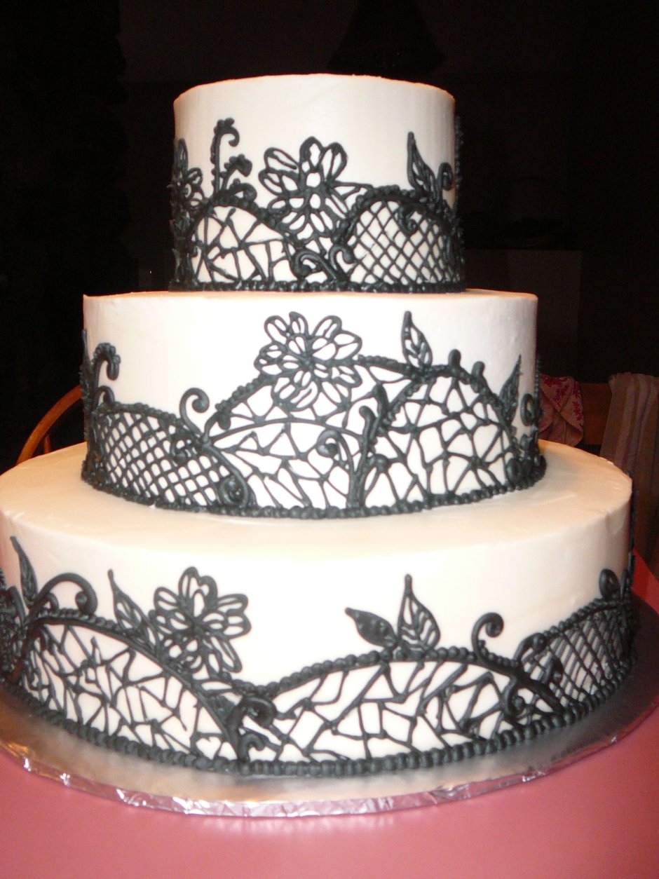 Свадебный торт Готика