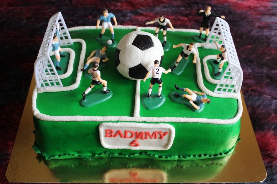 Торт для мальчика 16 лет футбольная тематика