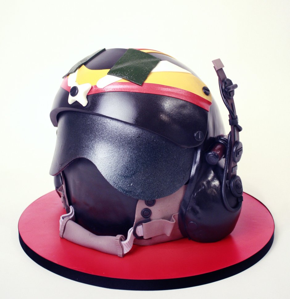 Торт шлем лётчика