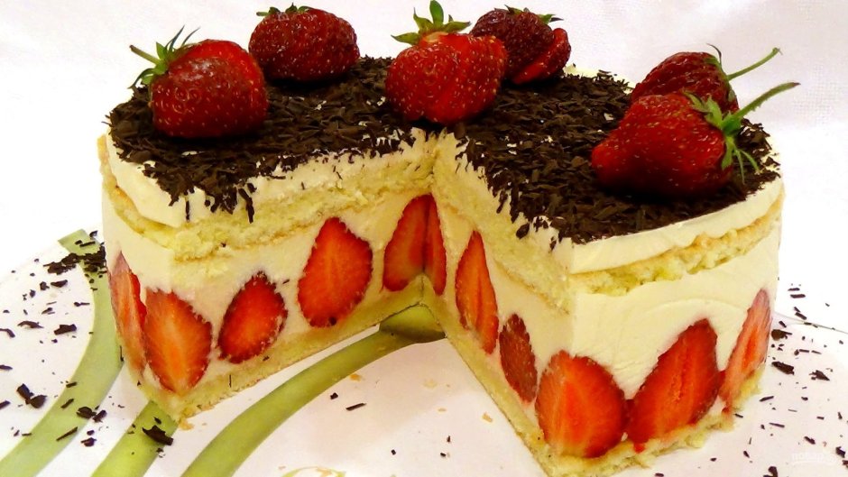 Французский торт Фрезье