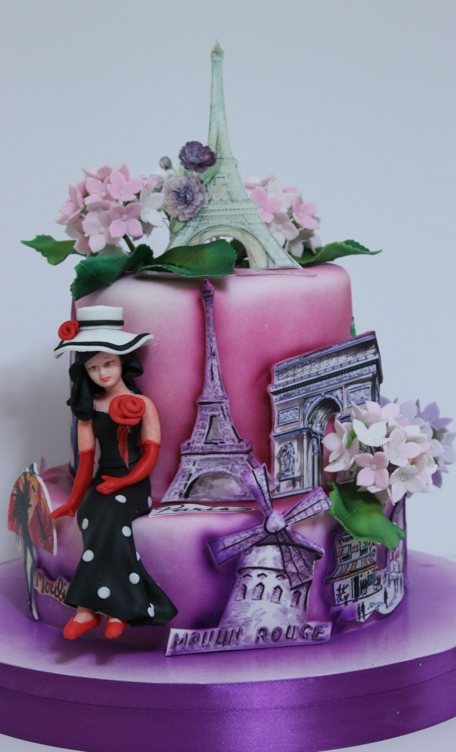 Торт в стиле Париж