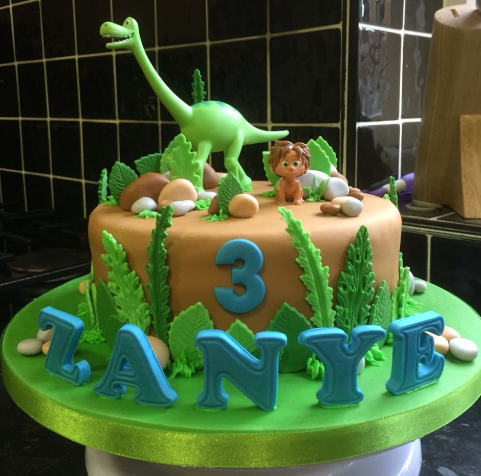 Торт хороший динозавр