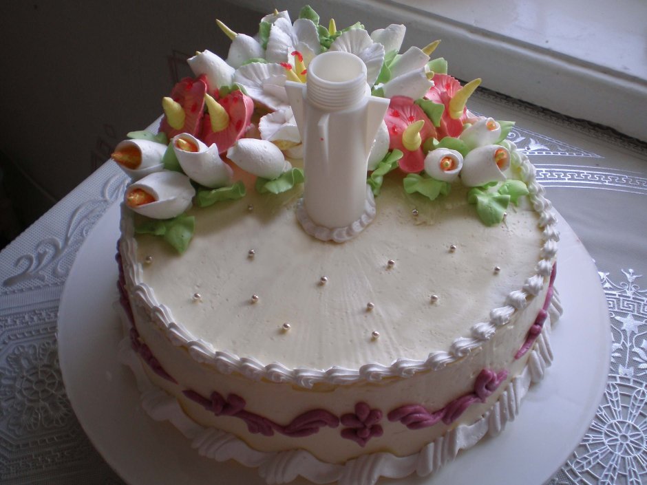 Кремовый торт на сватовство