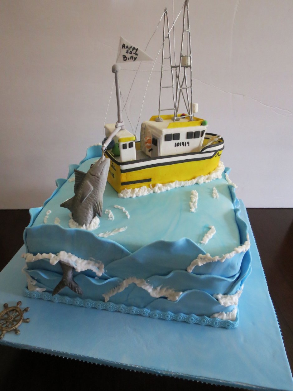 Торт яхта