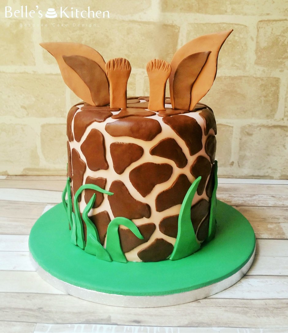 Торт в виде жирафа