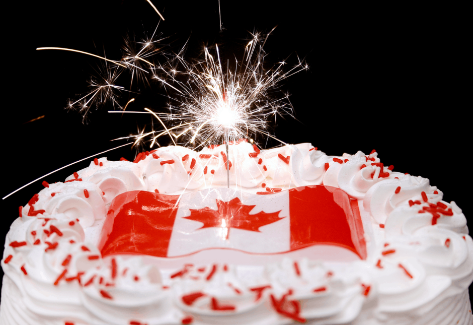 Торт канадский на день рождения