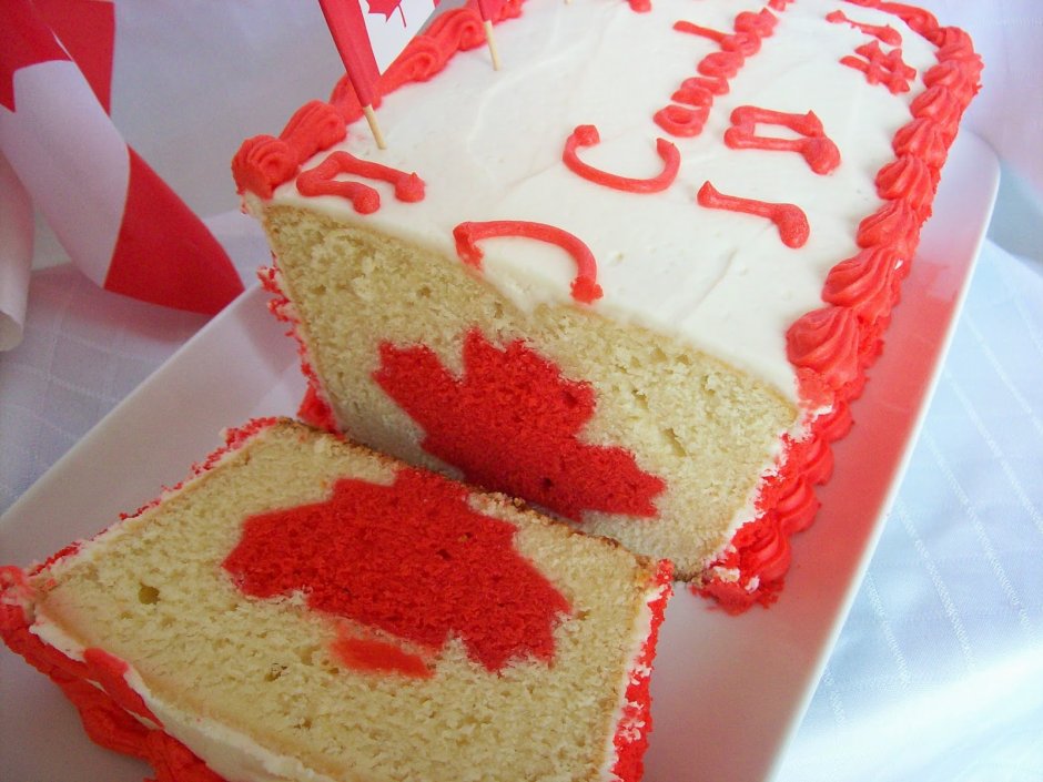 Торт на день рождения Канада