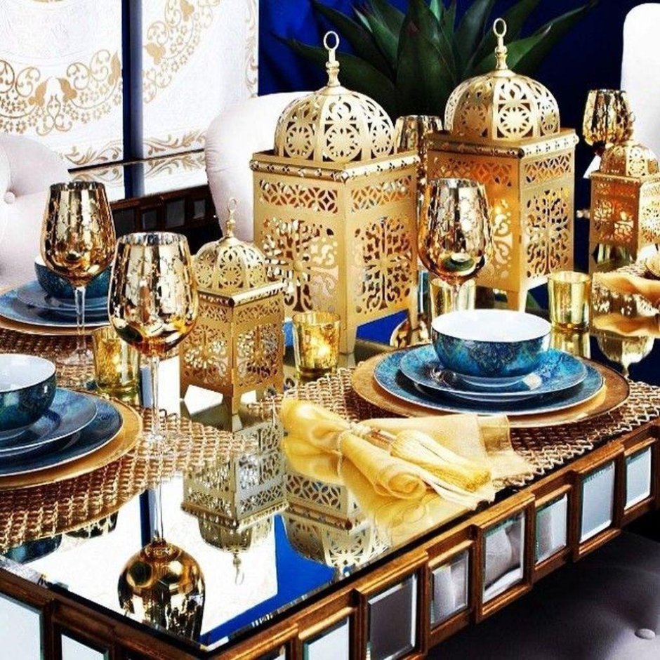 Посуда в арабском стиле