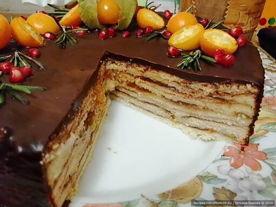 Baumkuchen пирог-дерево