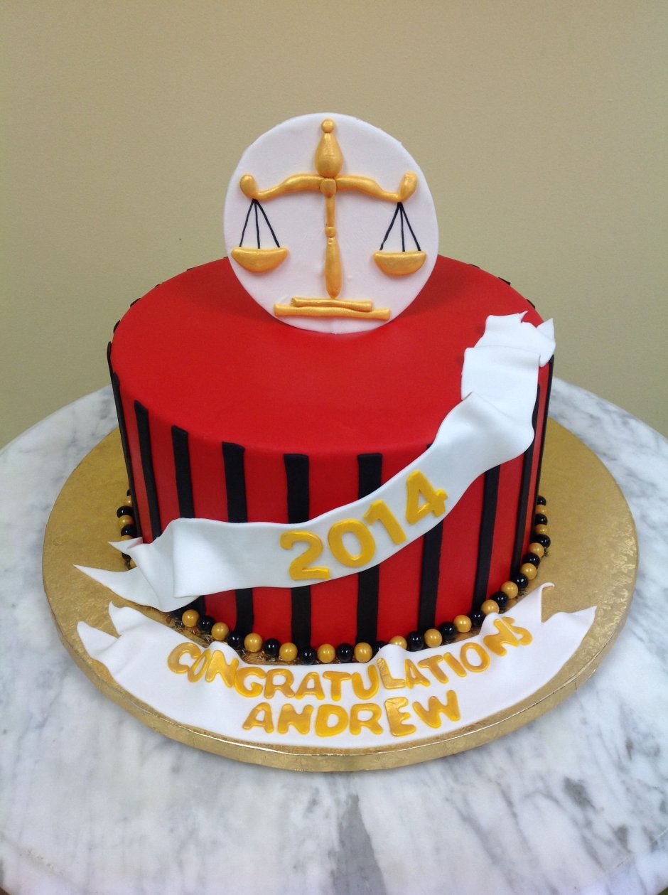 Торт для юриста на день рождения