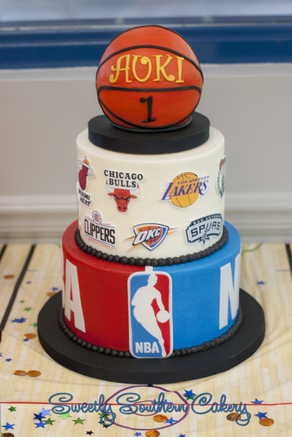 Торт баскетбольный мяч НБА