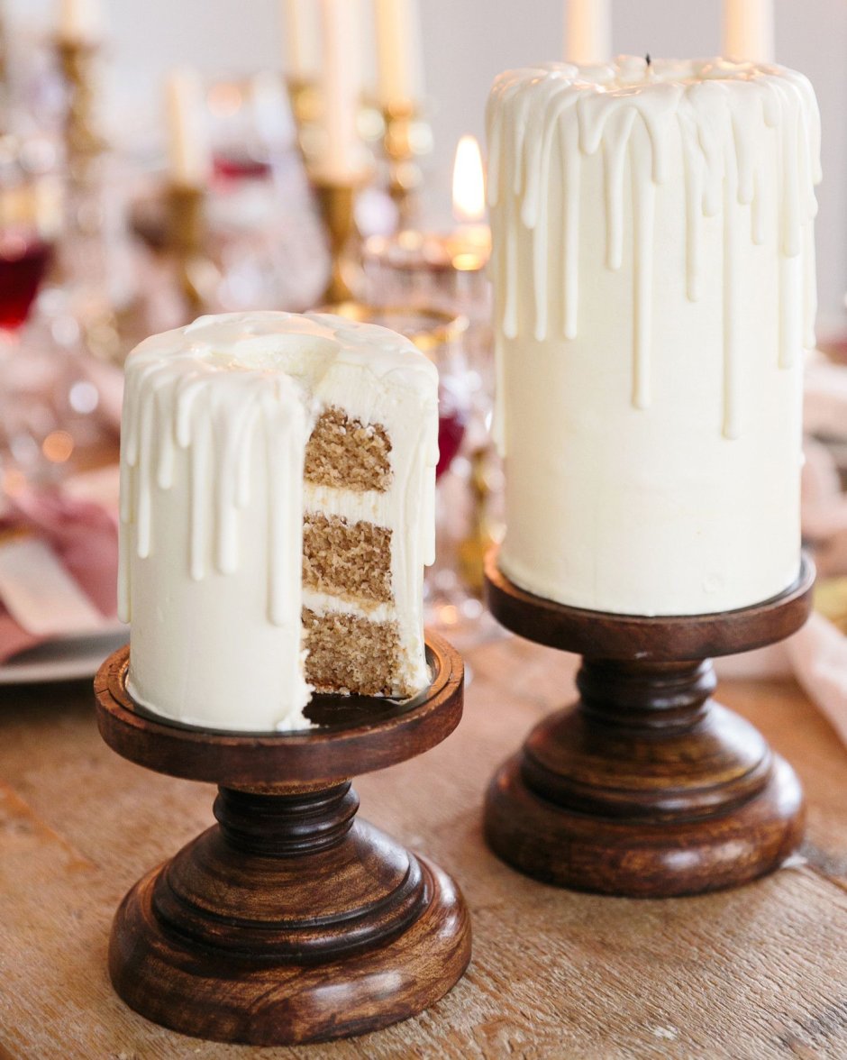 Пироженки со свечами