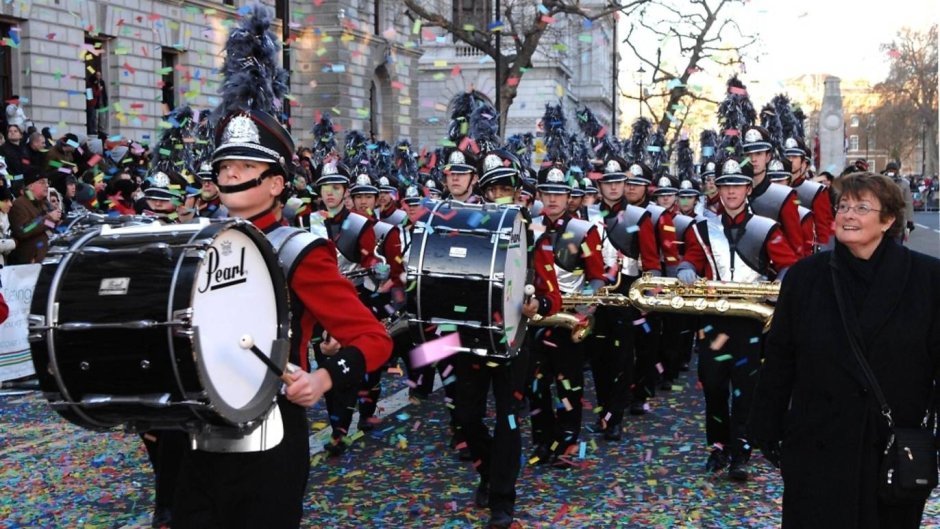 Новогодний парад в Британии