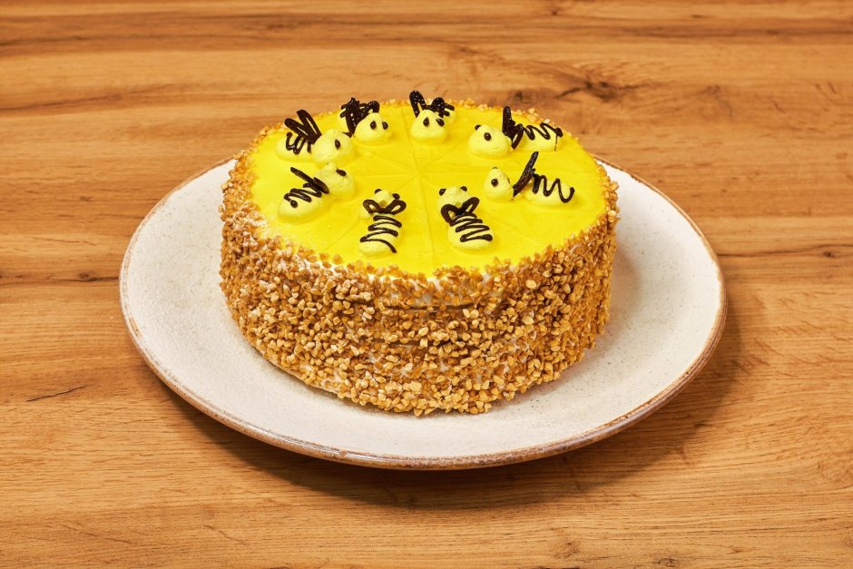 Тортик с пчелками
