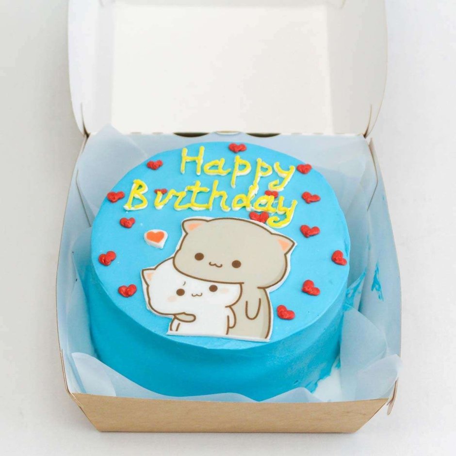 Бенто торт с мишкой с днем рождения