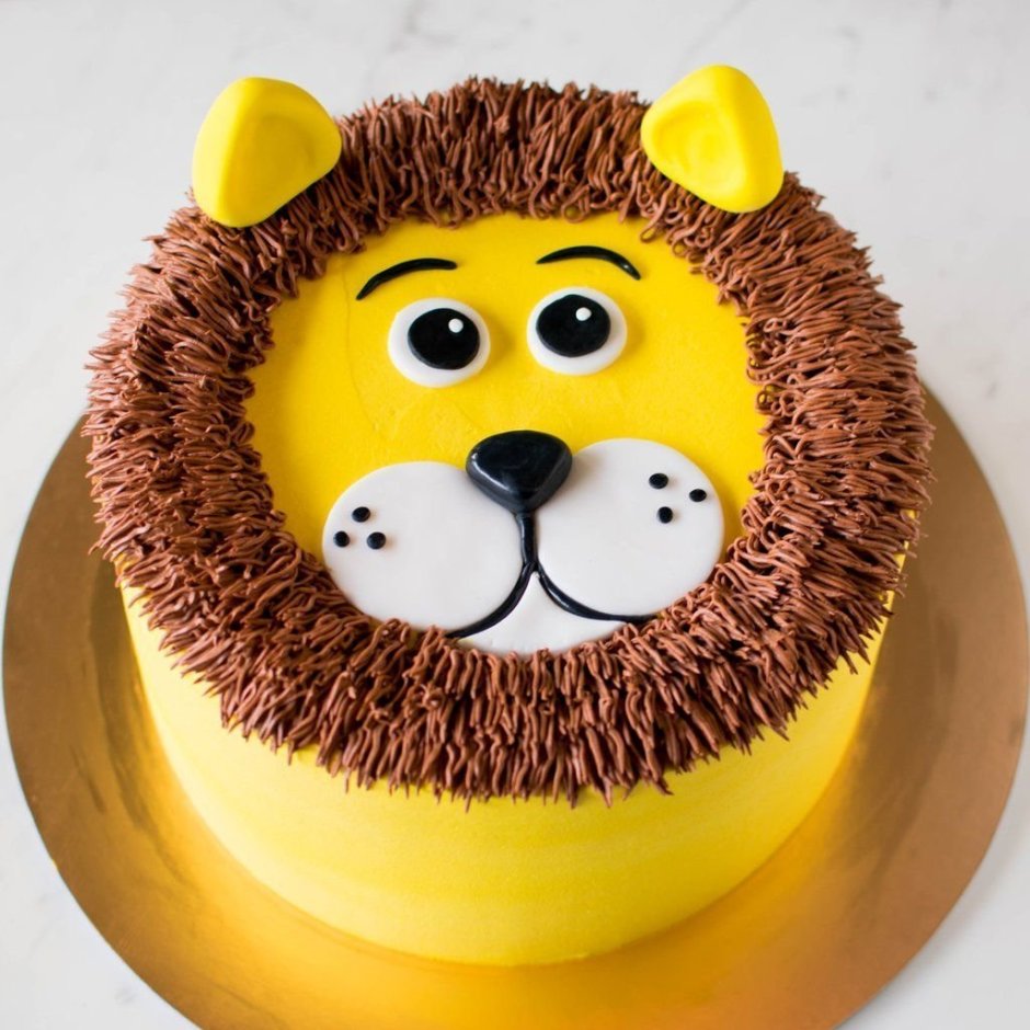 Торт со львом