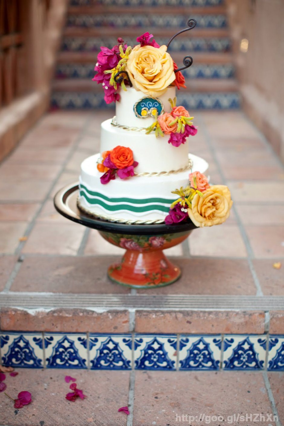 Свадебный торт в мексиканском стиле