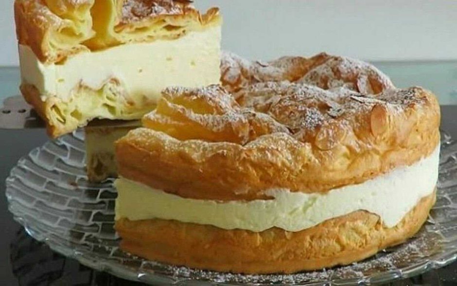 Польский торт Карпатка