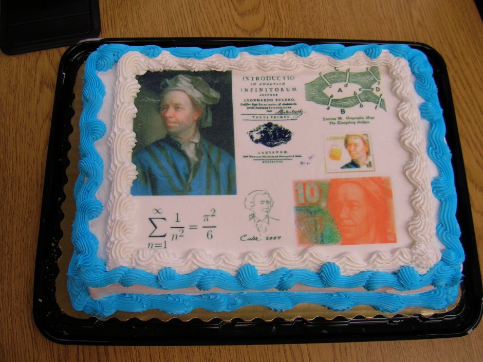 Торт для математика на день рождения