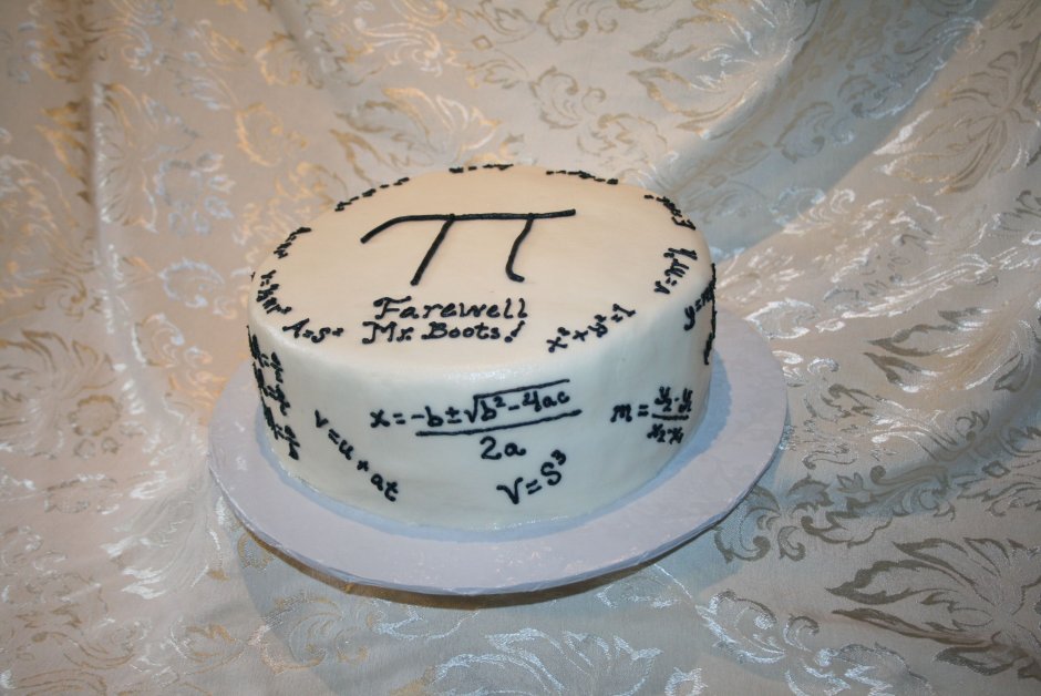 Смешной тортик для математика