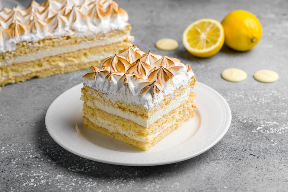 Торт лимонный ссср