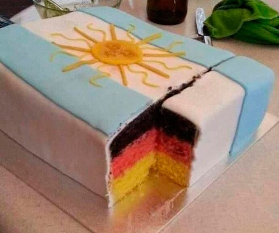 Торт Аргентина Германия