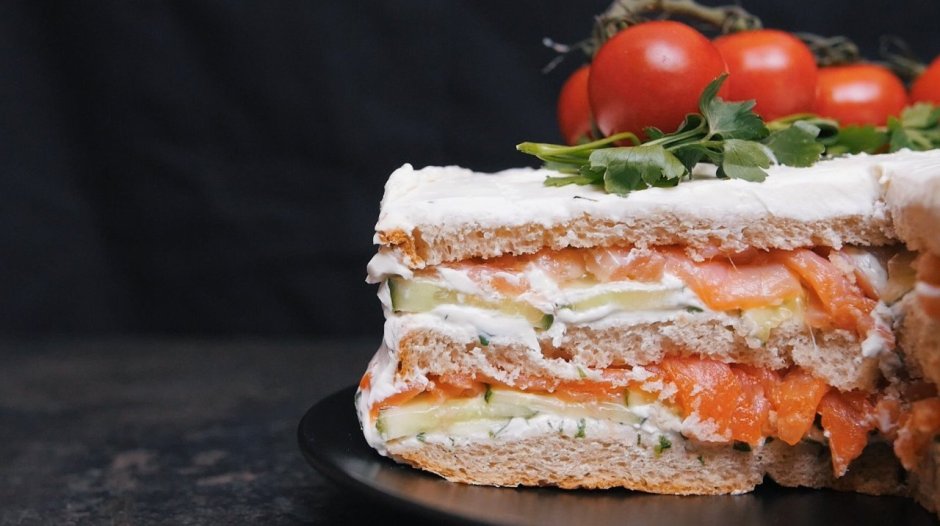 Шведский торт сэндвич