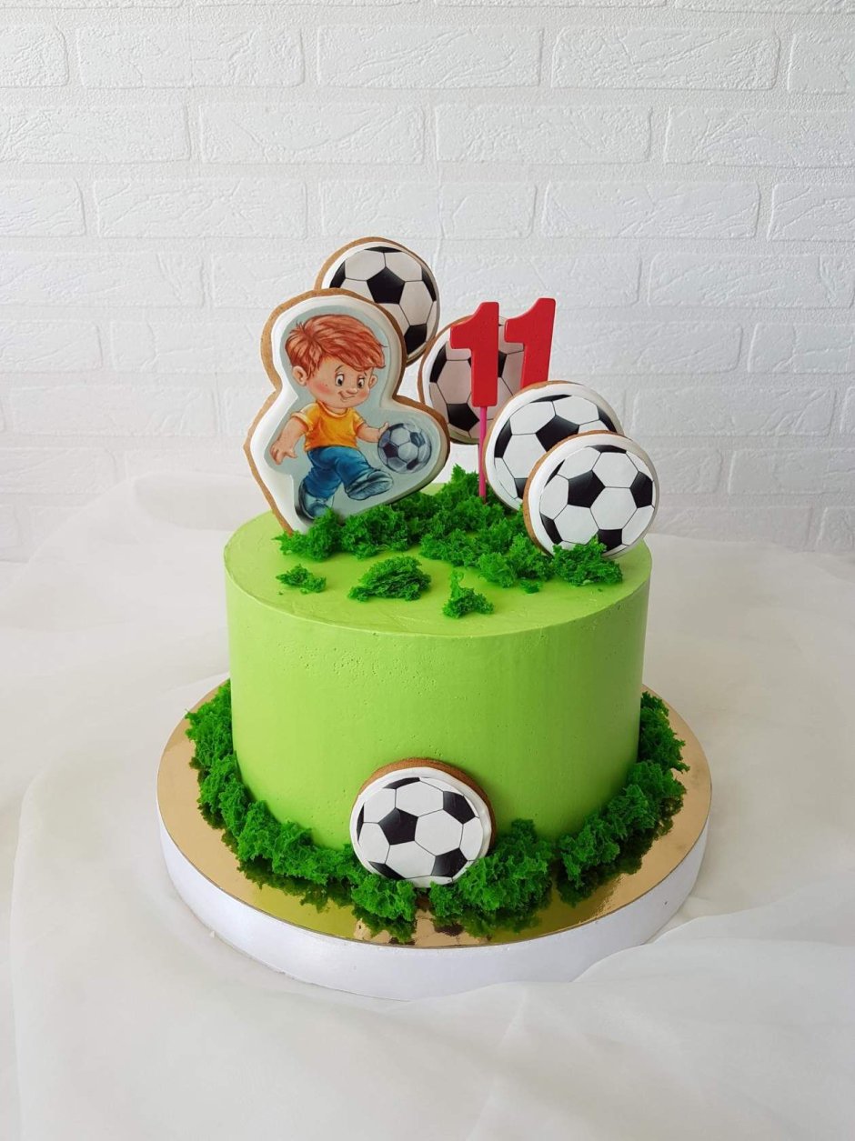 Детские торты футбольная тематика