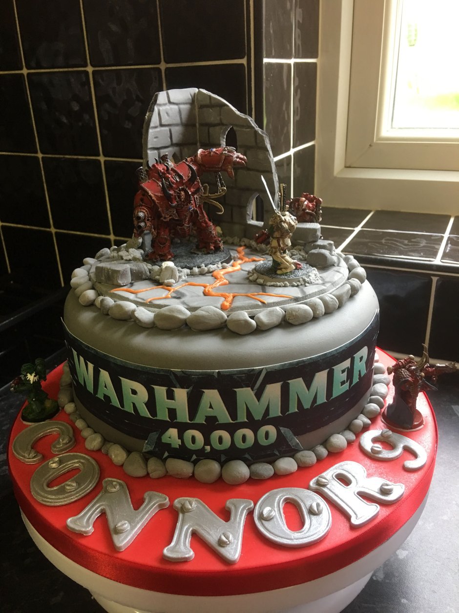 Торт Warhammer 40k