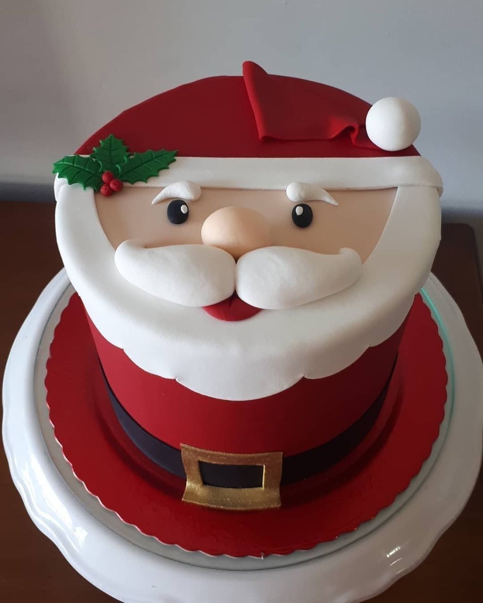 Милый Санта на тортик
