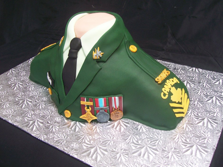 Торт Военная форма