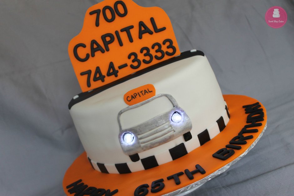 Торт таксисту на день рождения