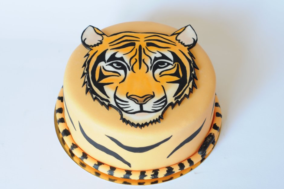 Фигурка на торт тигр