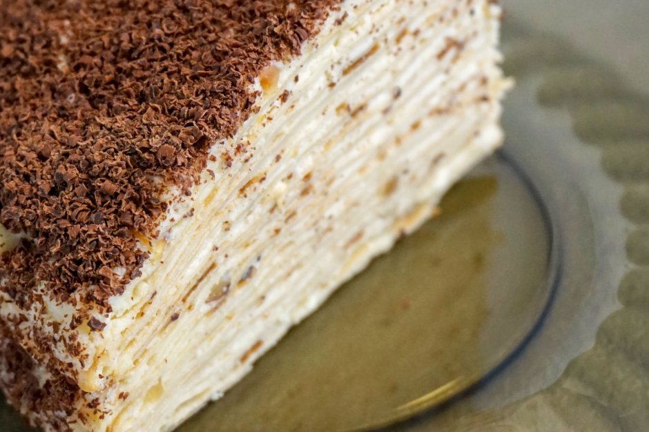 Сколько калорий в куске блинного торта