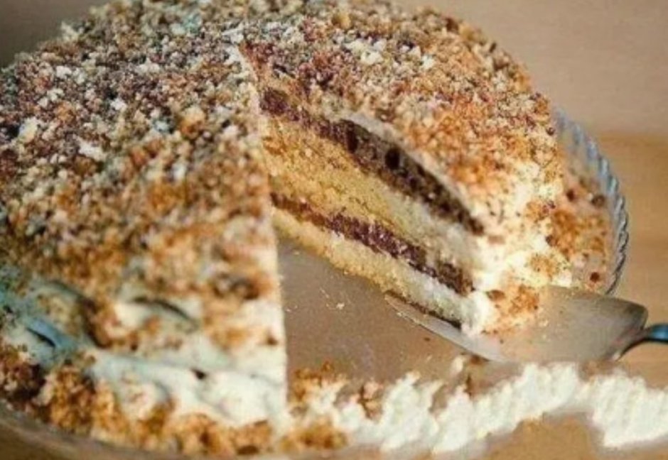 Шустрый торт сметанник от Калниной