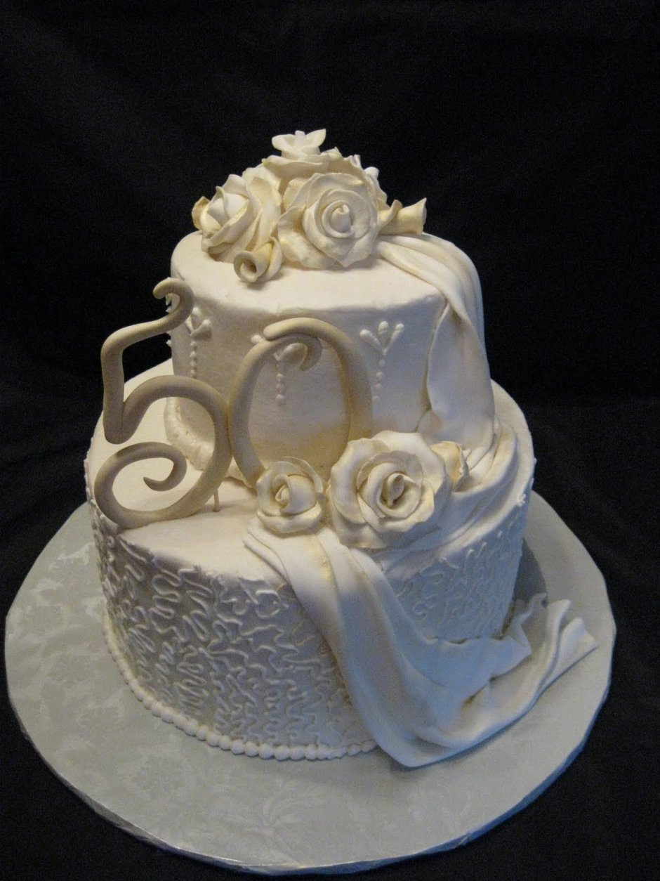 Свадебные торты с кремом